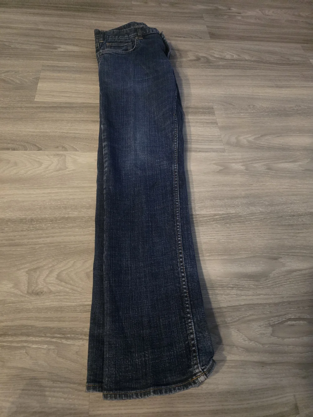 DC Men's Straight Jeans in Dark Blue Denim